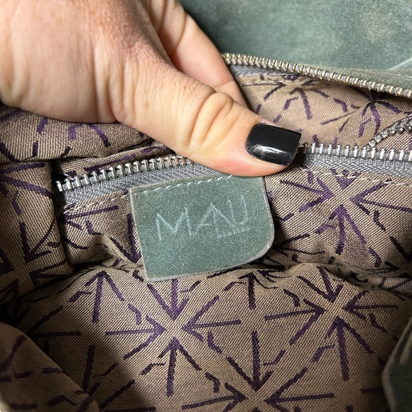 Manu Atelier Jade Suede Bag & Backpack Small - Picture 7 of 9